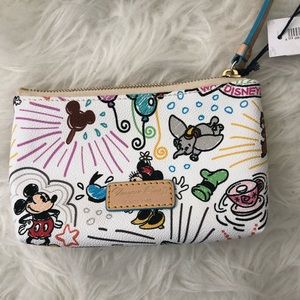 disney dooney cosmetic bag